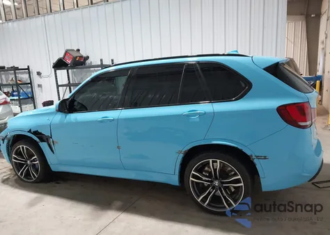 2017 BMW X5 M z USA, uszkodzony, nr VIN 5YMKT6C32H0U39681